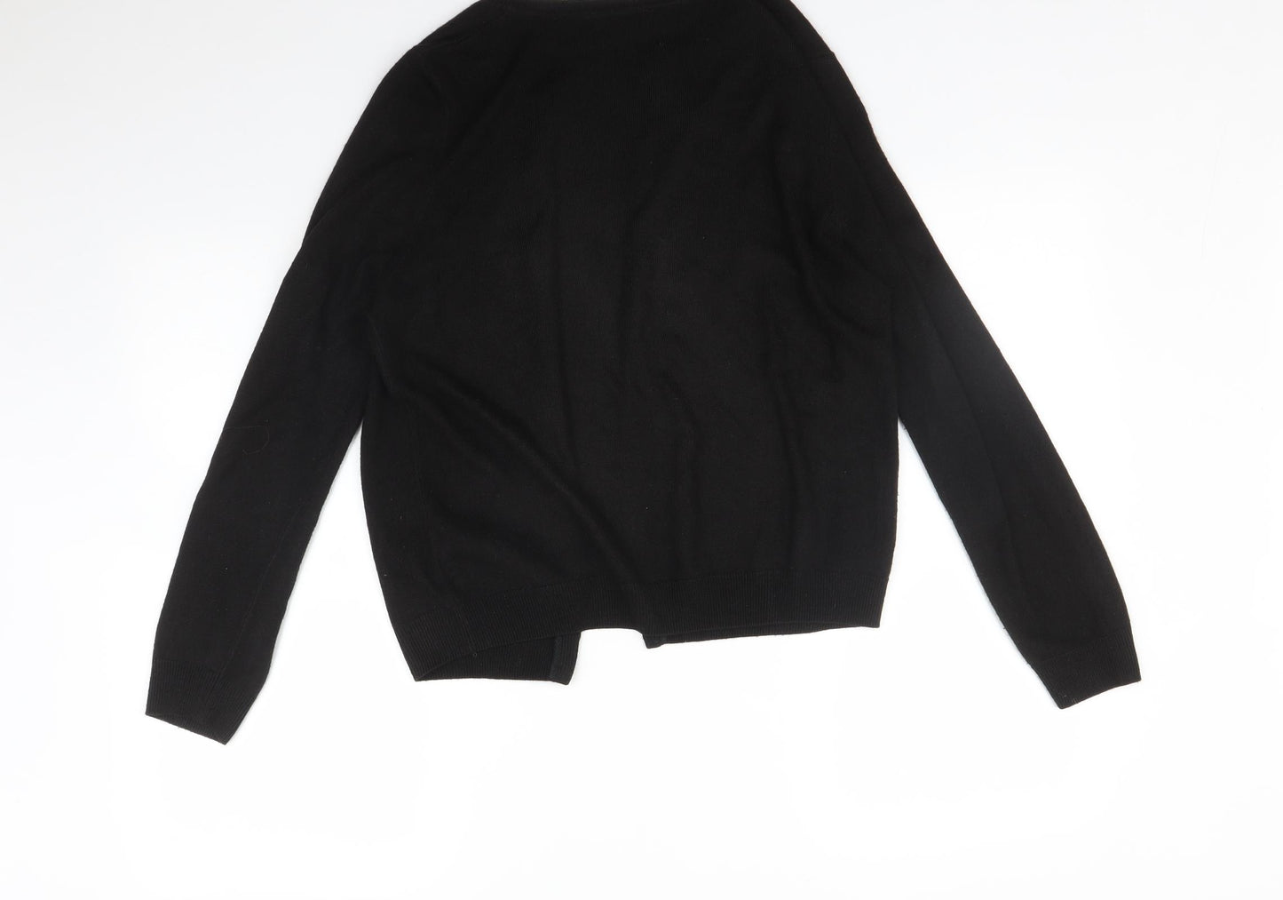 Marks and Spencer Womens Black   Cardigan Jumper Size 12