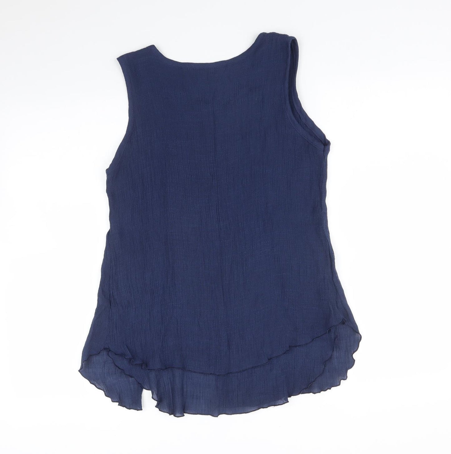 Preworn Womens Blue   Basic T-Shirt Size XL