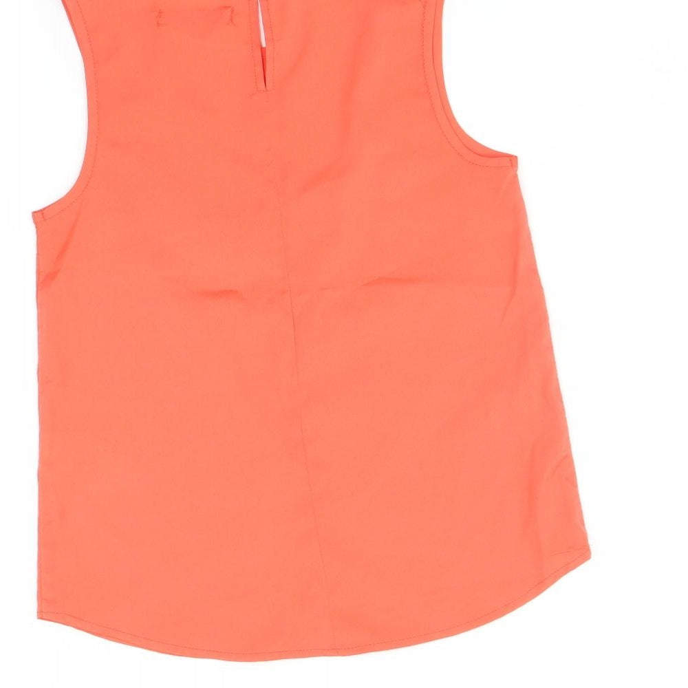 Marks and Spencer Girls Orange   Camisole T-Shirt Size 8-9 Years