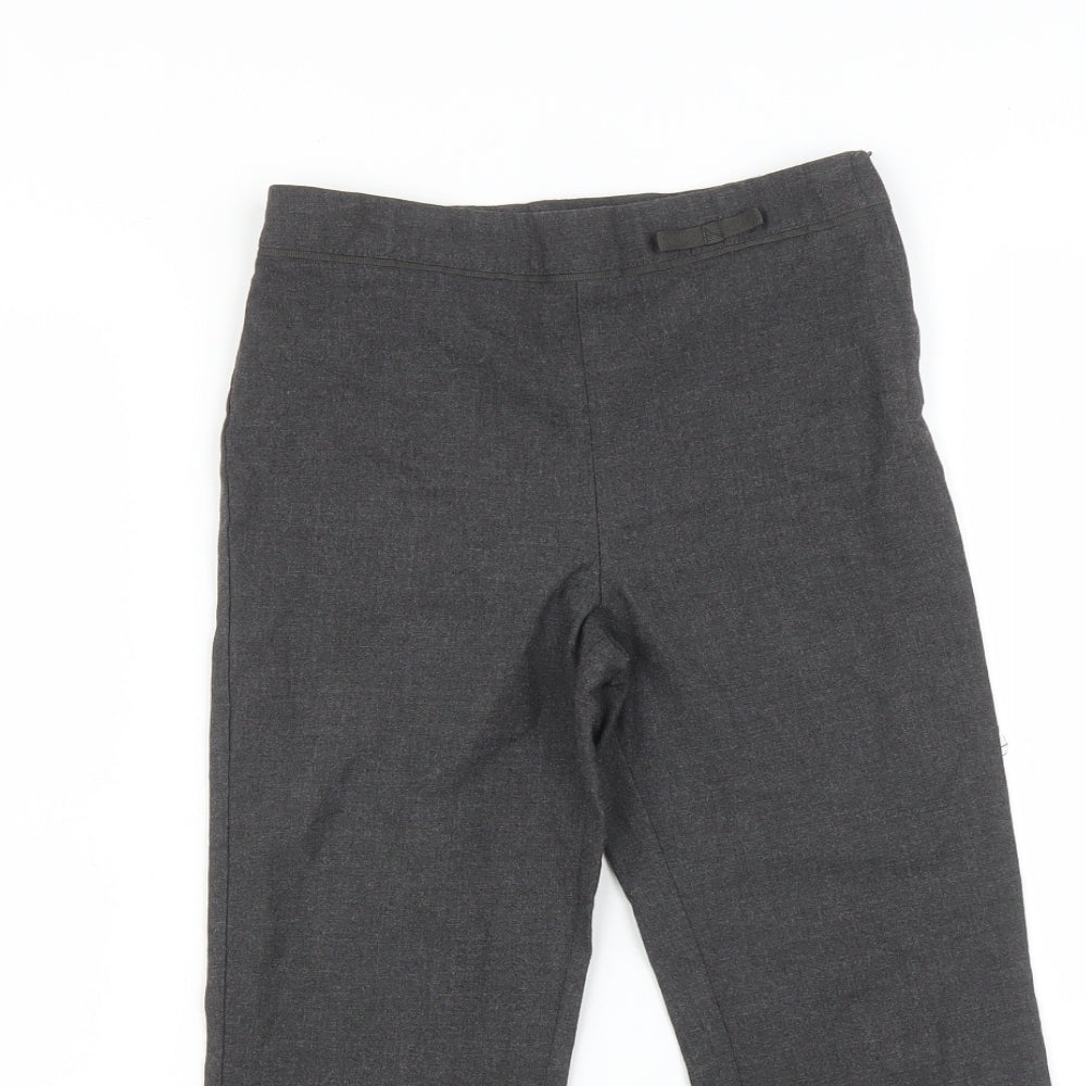 George Girls Grey    Trousers Size 6-7 Years