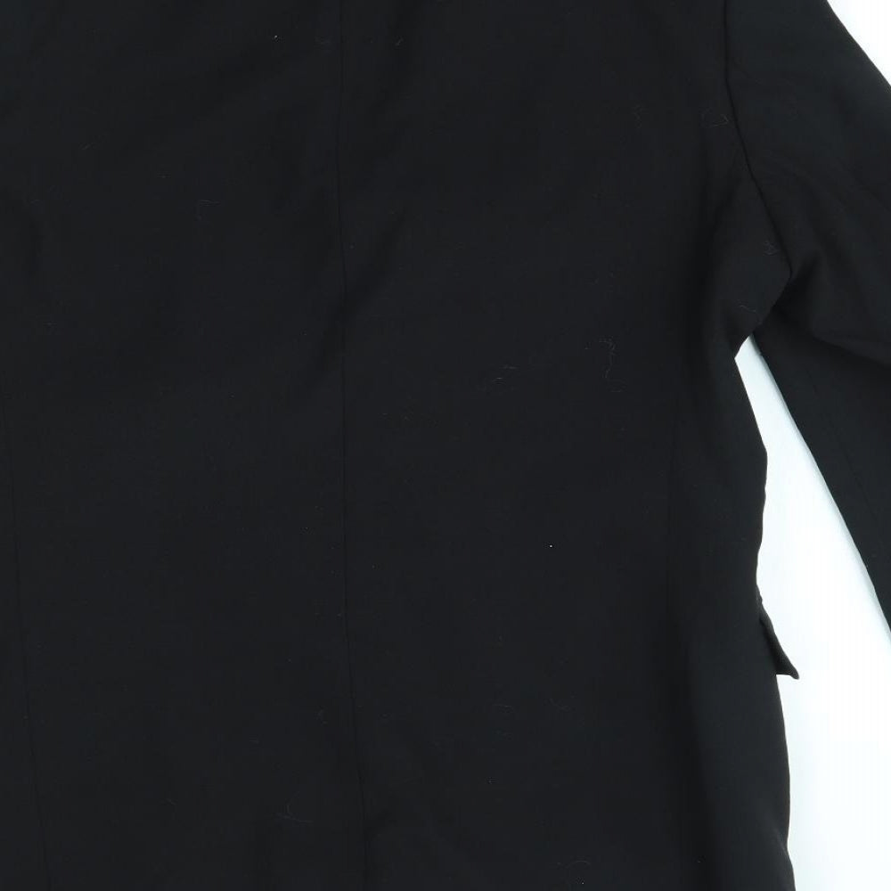 Pierre Cardin Mens Black   Jacket Blazer