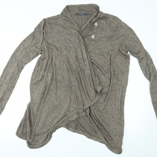 Modern Soul Womens Beige   Cardigan Jumper Size XL