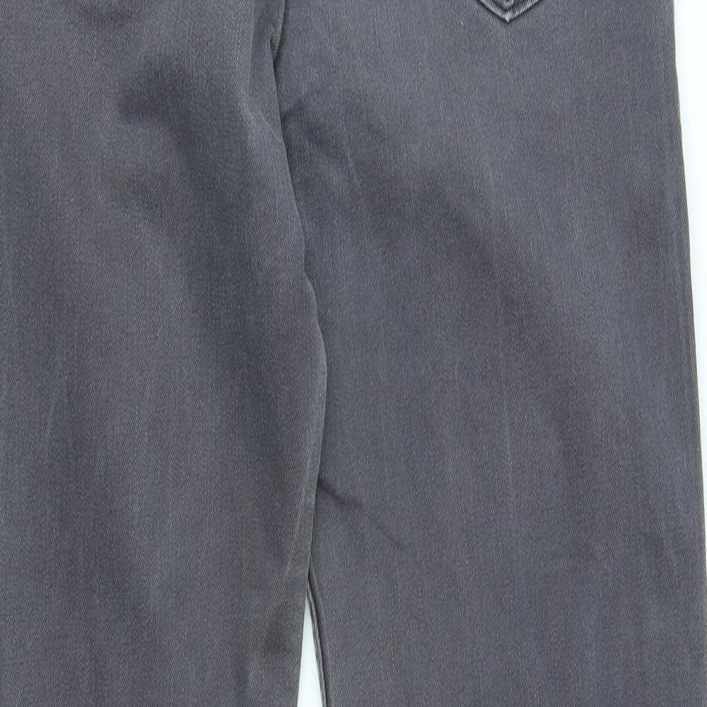 M&S Mens Grey   Straight Jeans Size 32 L33 in