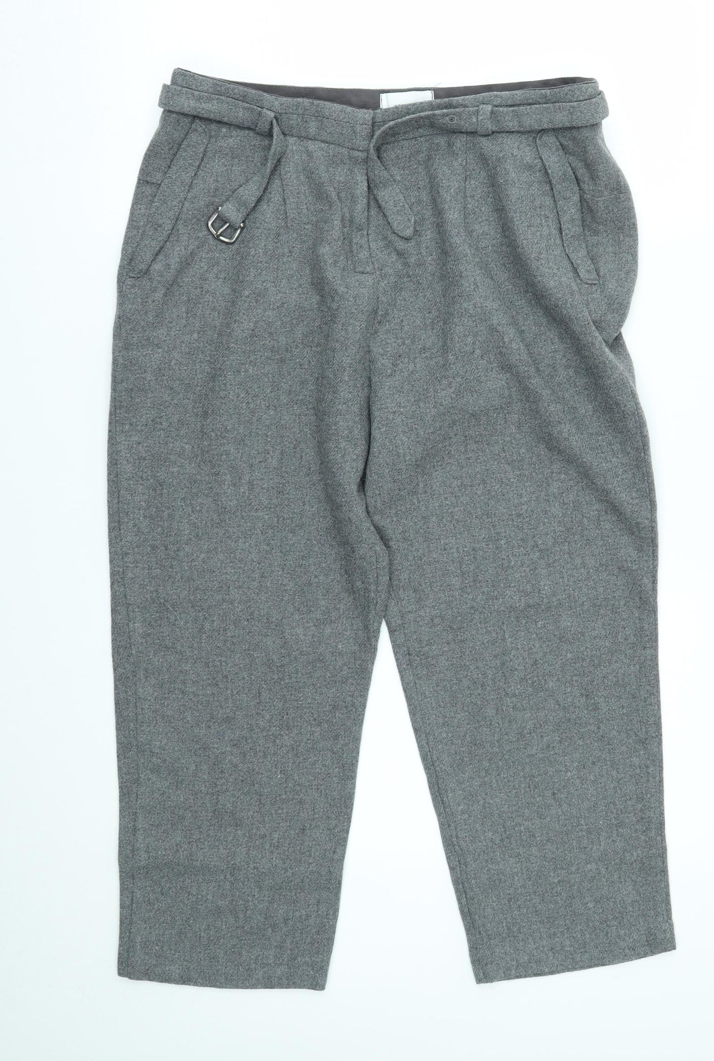 lad redoute Womens Grey   Capri Trousers Size 14 L22 in