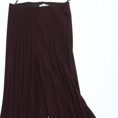 Zara Womens Red   Bloomer Trousers Size S L31 in