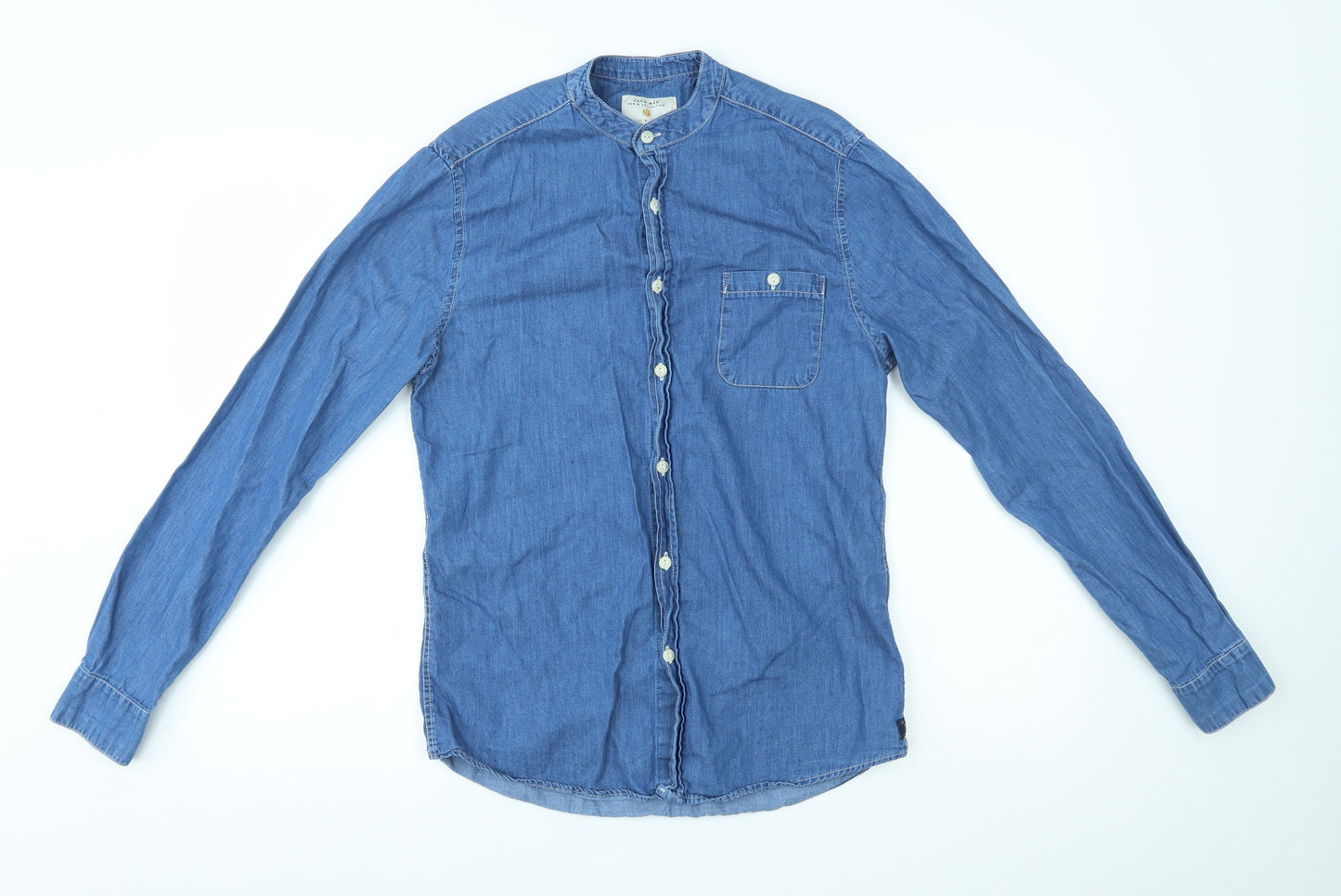 zara man Mens Blue    Button-Up Size S