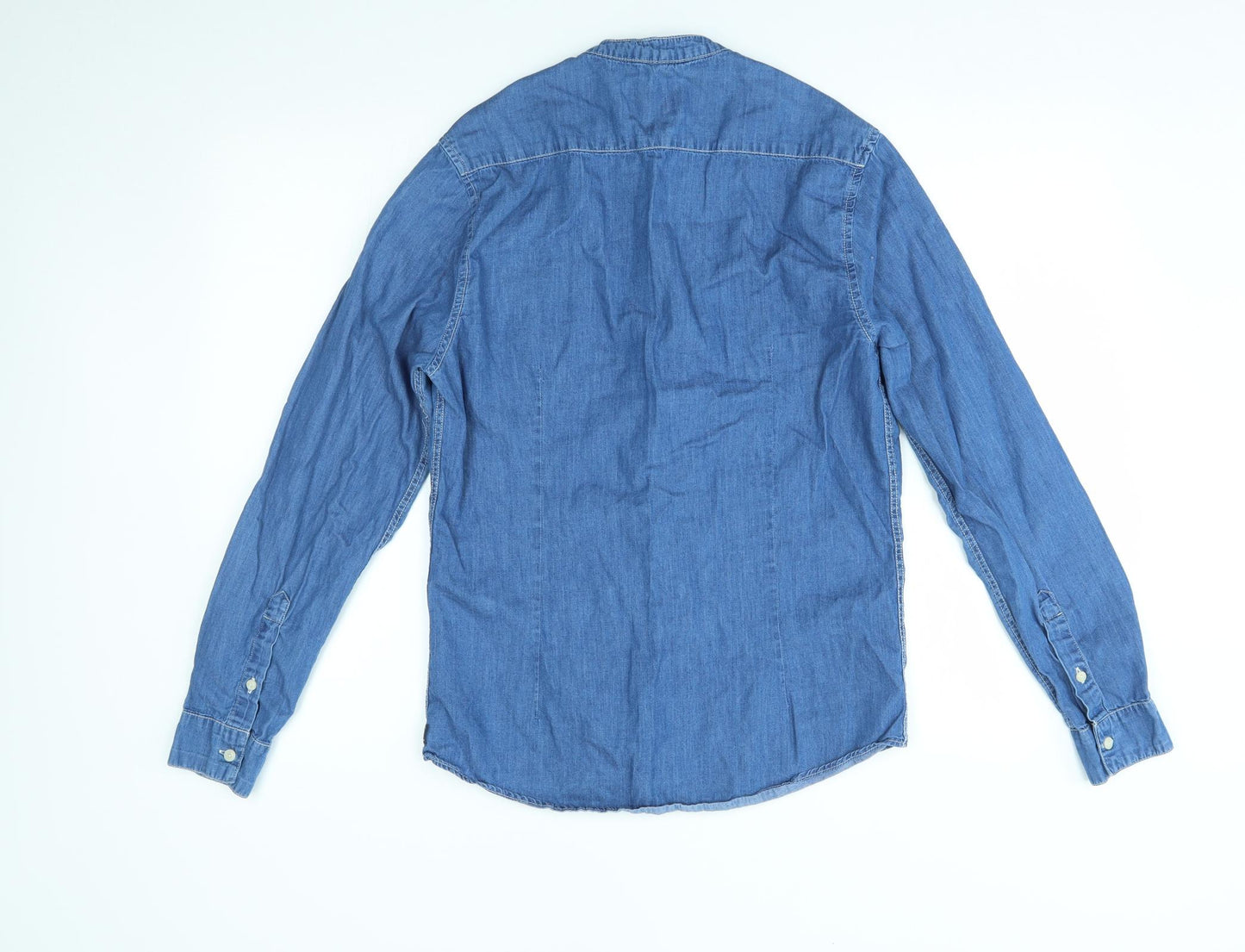 zara man Mens Blue    Button-Up Size S