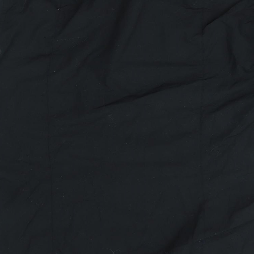 H&M Mens Black    Dress Shirt Size M  - easy iron