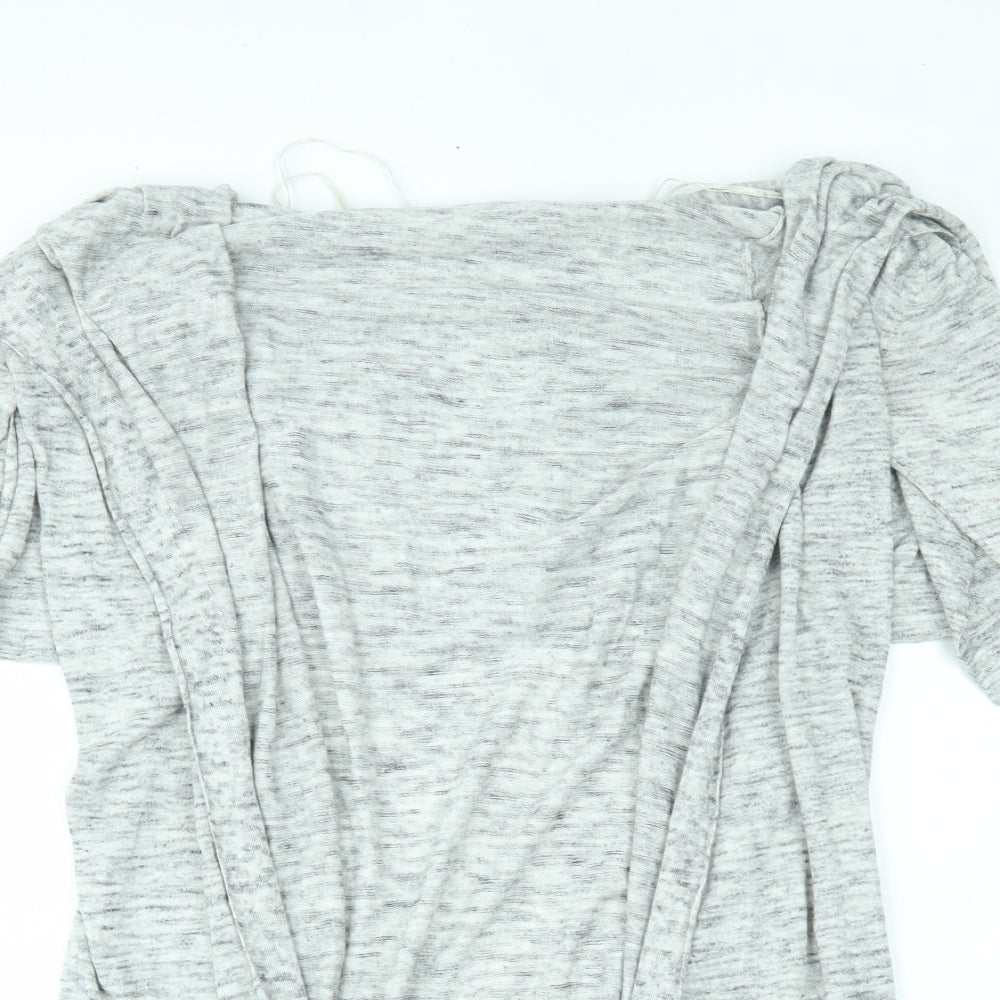 Zara Womens Grey   Cardigan Jumper Size M