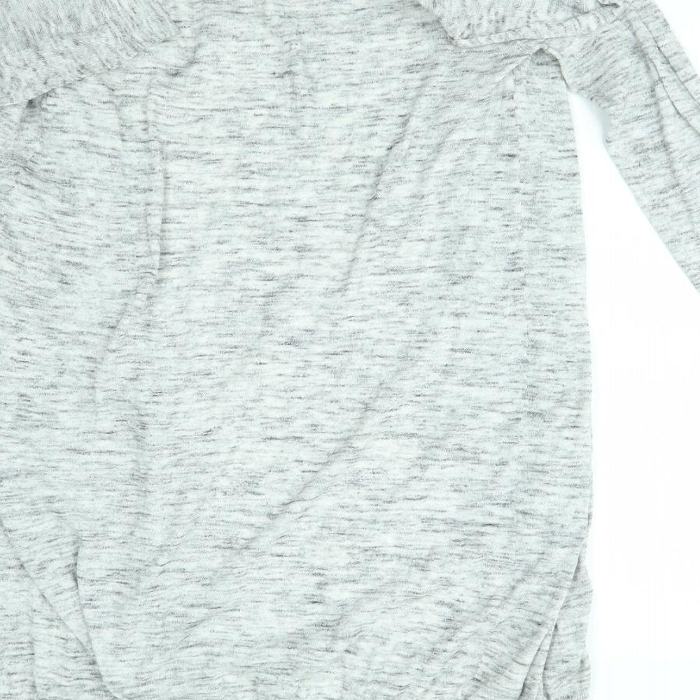 Zara Womens Grey   Cardigan Jumper Size M