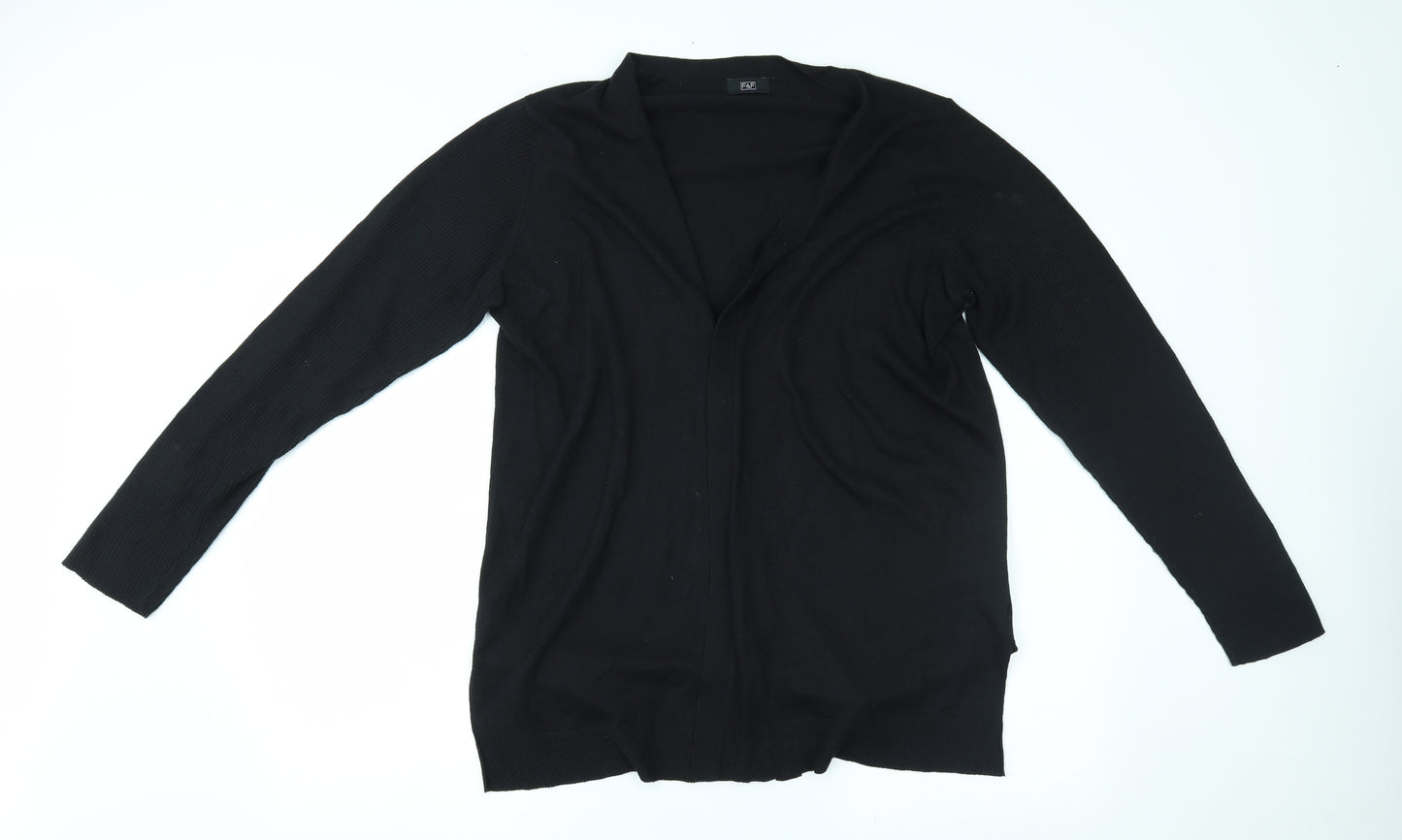 F&F Womens Black   Cardigan Jumper Size 20