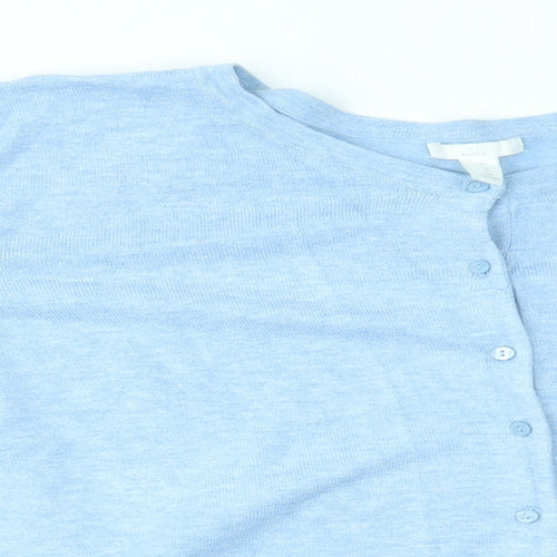 H&M Womens Blue   Cardigan Jumper Size XL