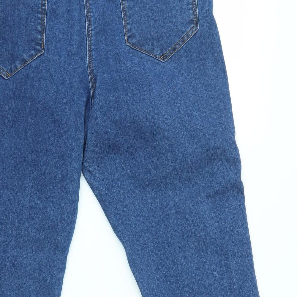 George Womens Blue   Cropped Jeans Size 14 L23 in