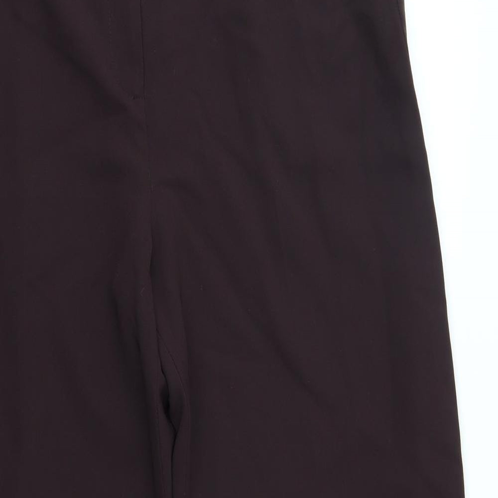anne Brookes Womens Red   Trousers  Size 14 L27 in
