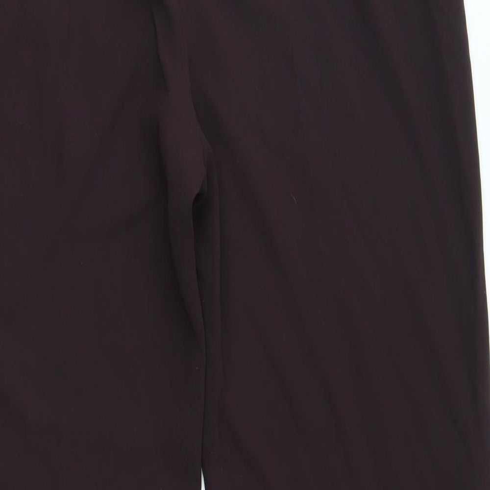 anne Brookes Womens Red   Trousers  Size 14 L27 in