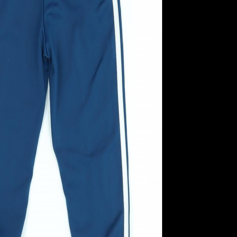 adidas Boys Blue   Sweatpants Trousers Size 5-6 Years