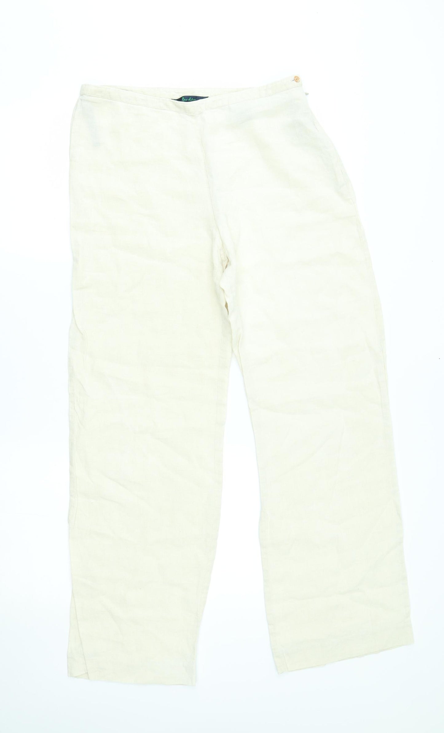 Boden Womens Beige   Trousers  Size 12 L28 in