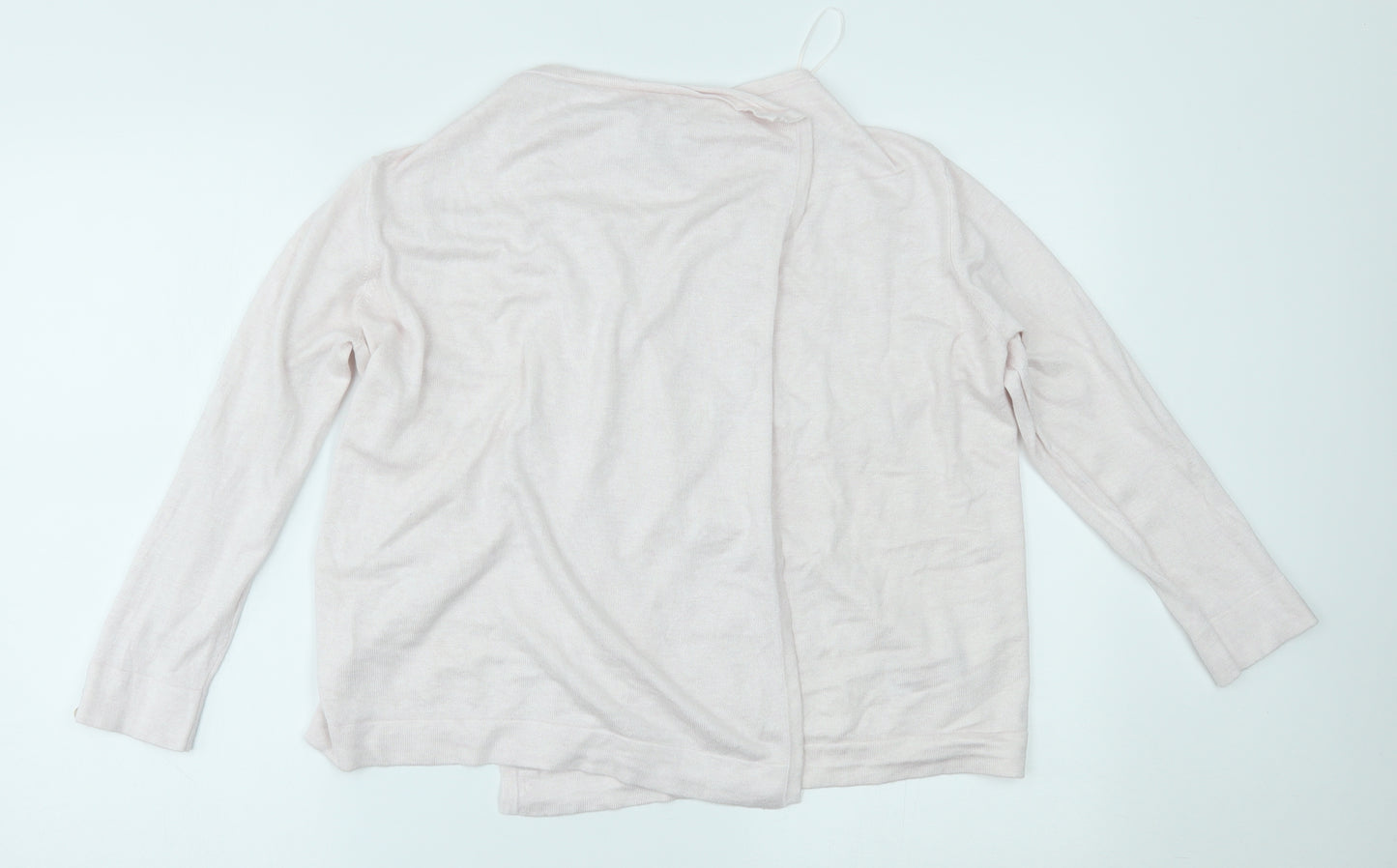 Wallis Womens Pink   Wrap Jumper Size M