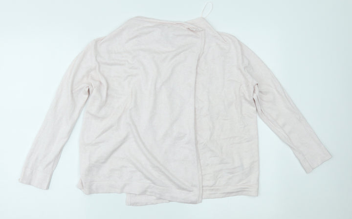 Wallis Womens Pink   Wrap Jumper Size M