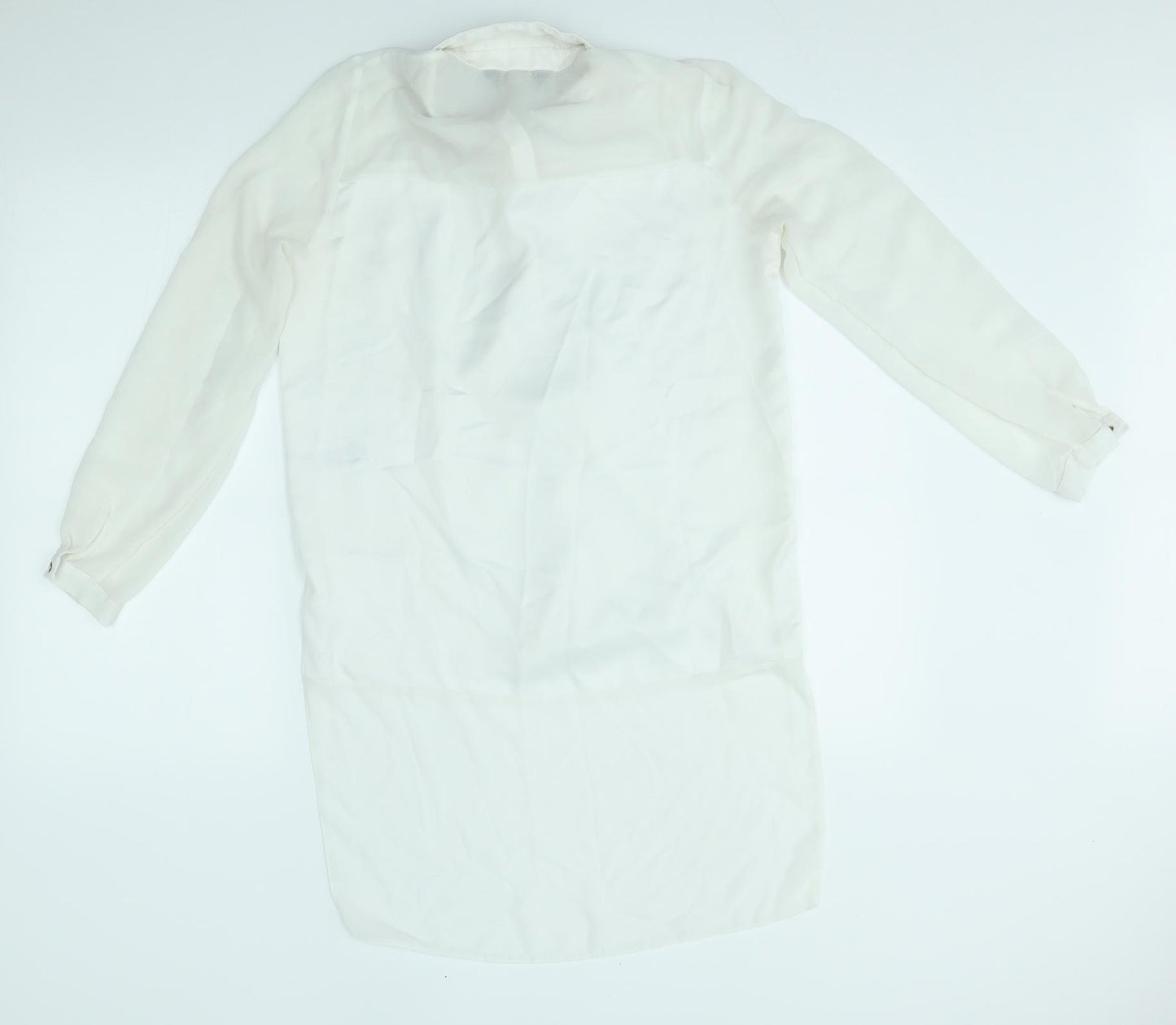 Lipsy london Womens White   Basic Button-Up Size 10