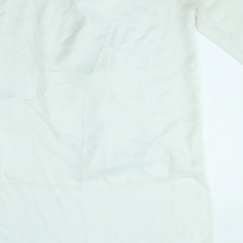 Lipsy london Womens White   Basic Button-Up Size 10