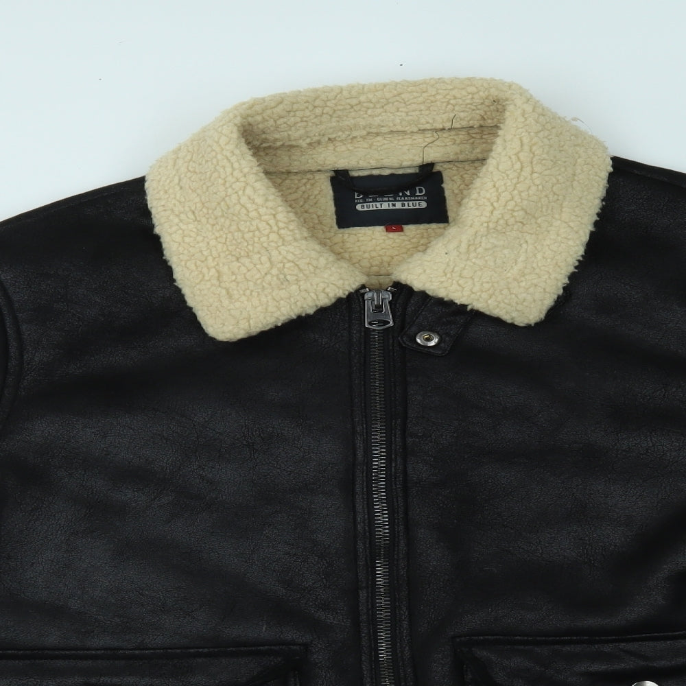 Blend Mens Black   Jacket Coat Size L