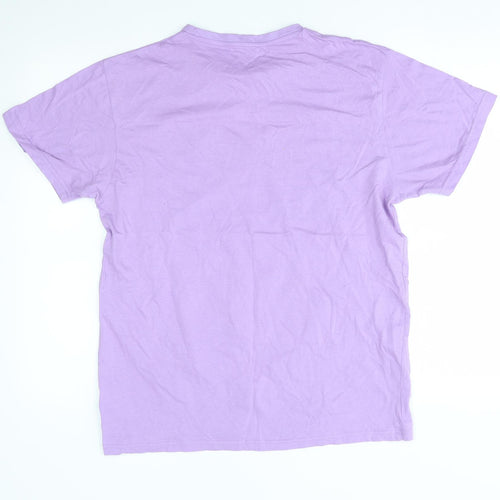 Primark Mens Purple    T-Shirt Size L