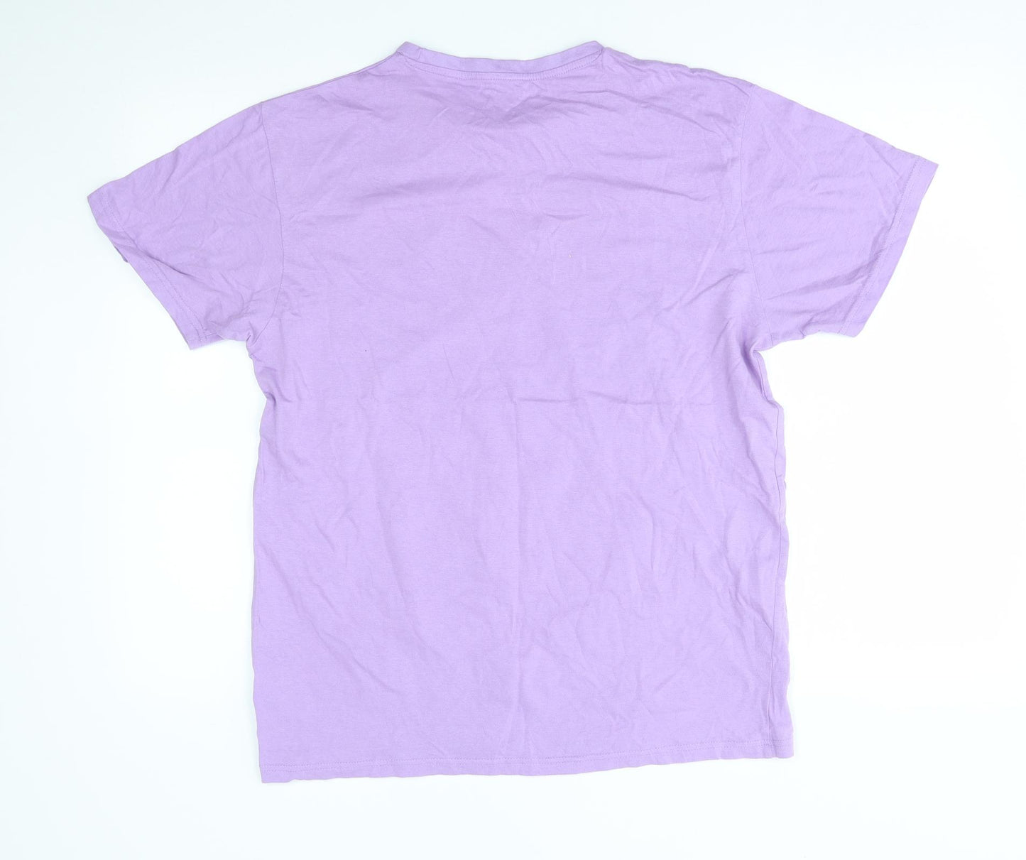 Primark Mens Purple    T-Shirt Size L