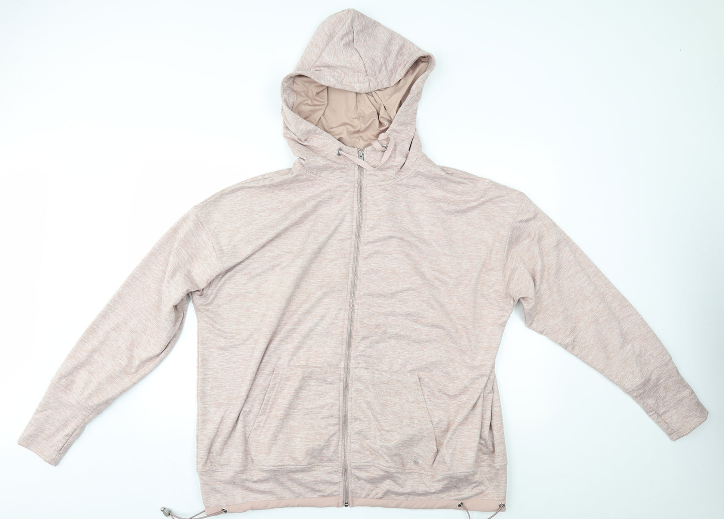 NEXT Womens Pink   Full Zip Hoodie Size XL