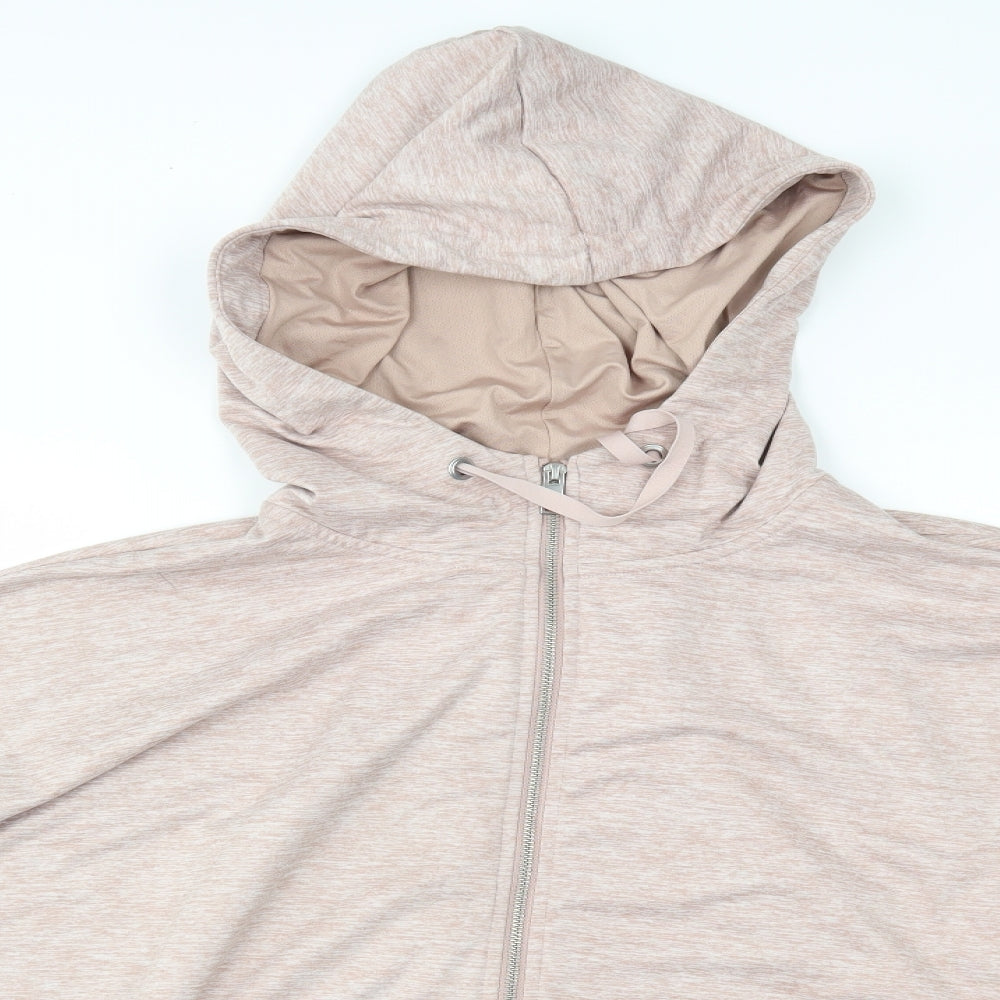 NEXT Womens Pink   Full Zip Hoodie Size XL