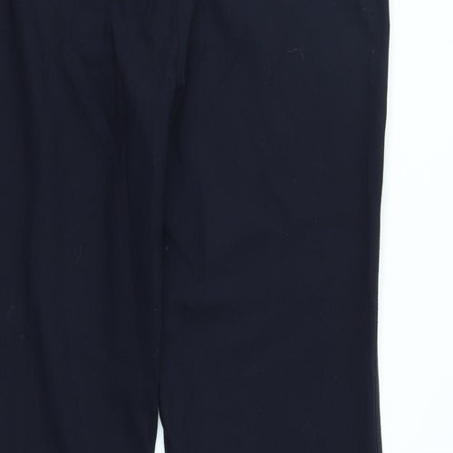 M&S Womens Blue   Trousers  Size 10 L28 in