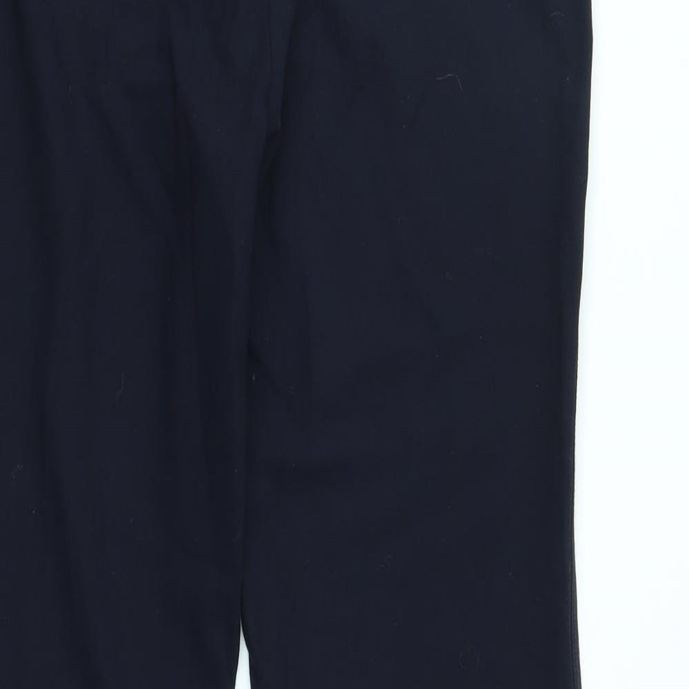 M&S Womens Blue   Trousers  Size 10 L28 in