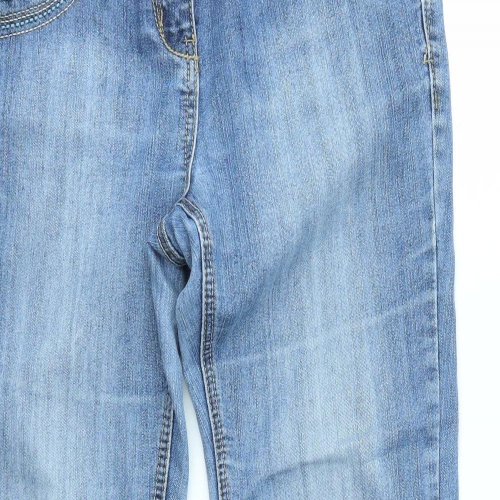 TU Womens Blue   Bootcut Jeans Size 10 L25 in - short leg