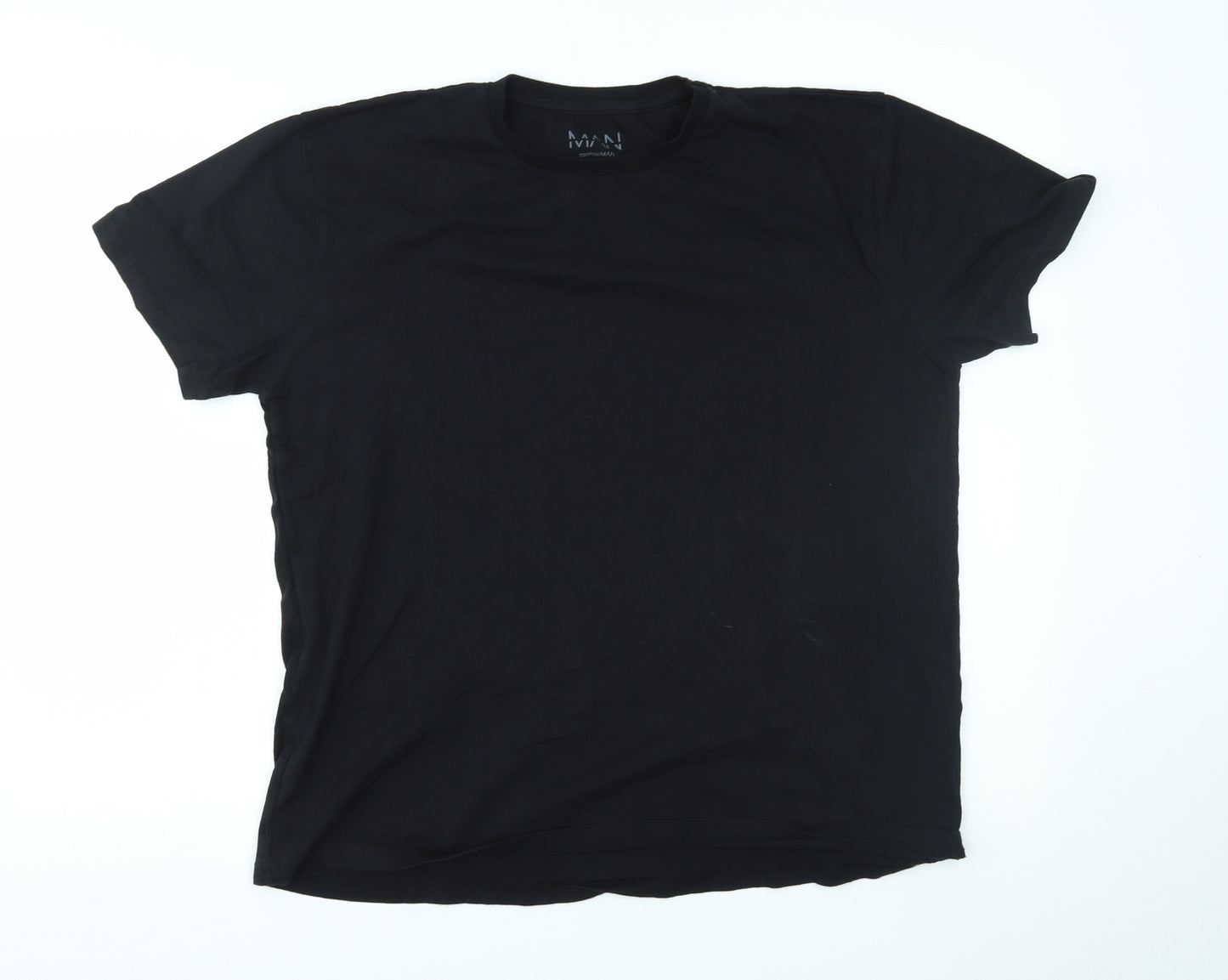 Boohooman Mens Black    T-Shirt Size L