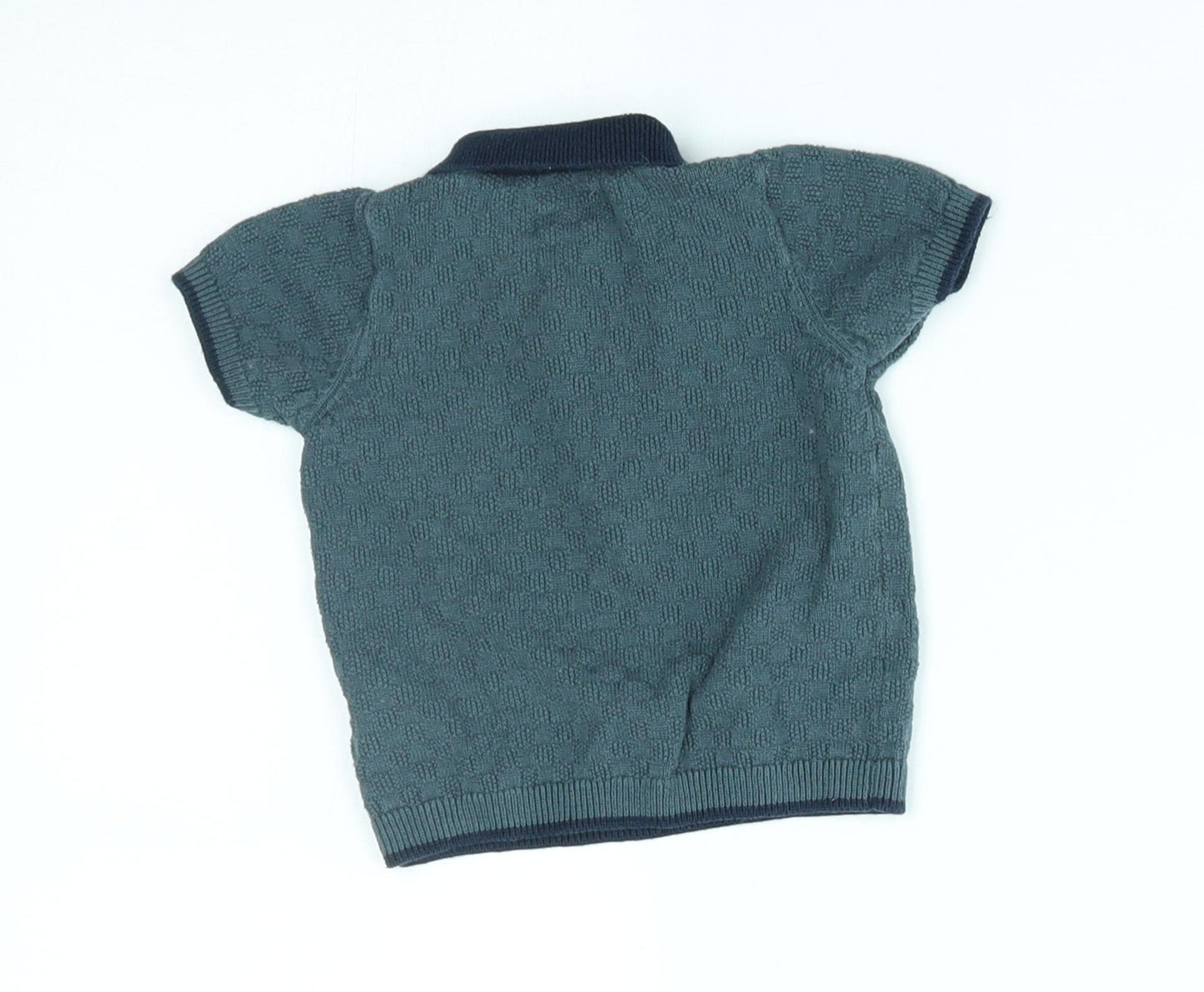 mamas & papas Baby Blue    Polo Size 3-6 Months