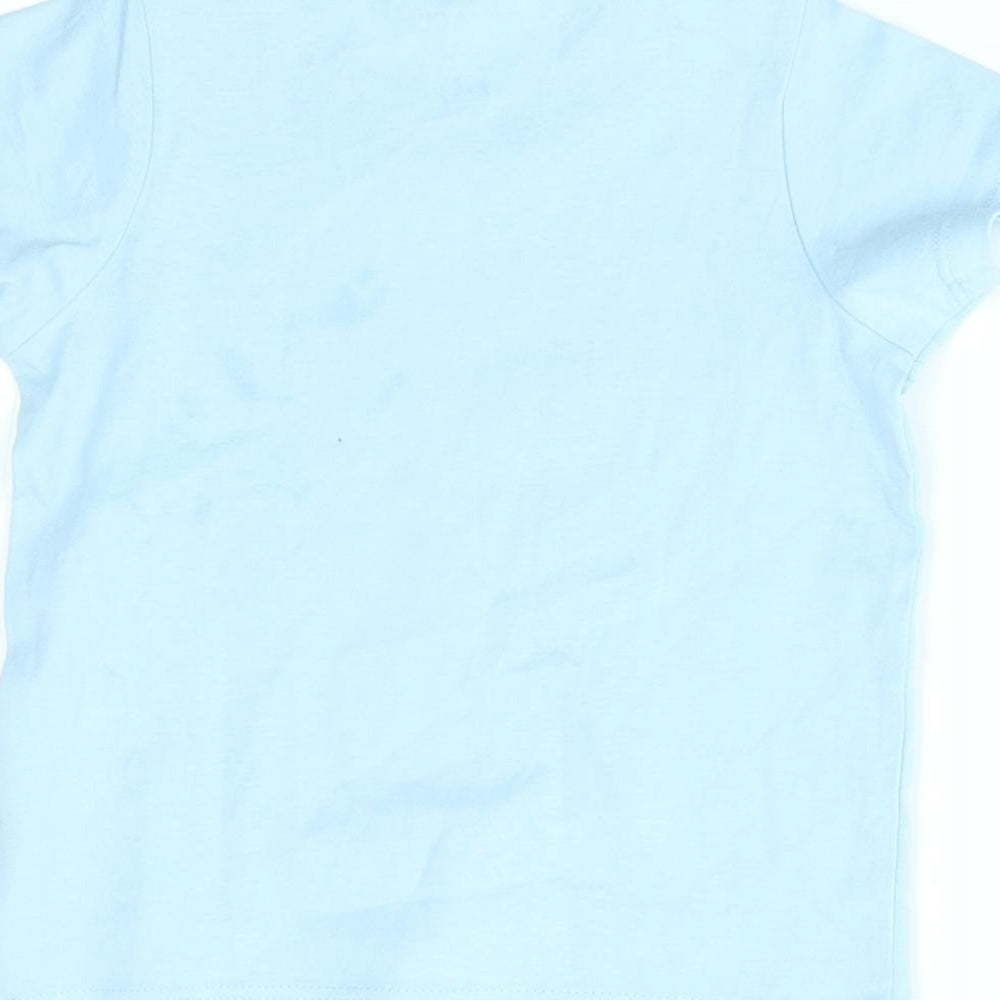 Polarn O. Pyret Baby Blue   Basic T-Shirt Size 3-6 Months  - adventurer