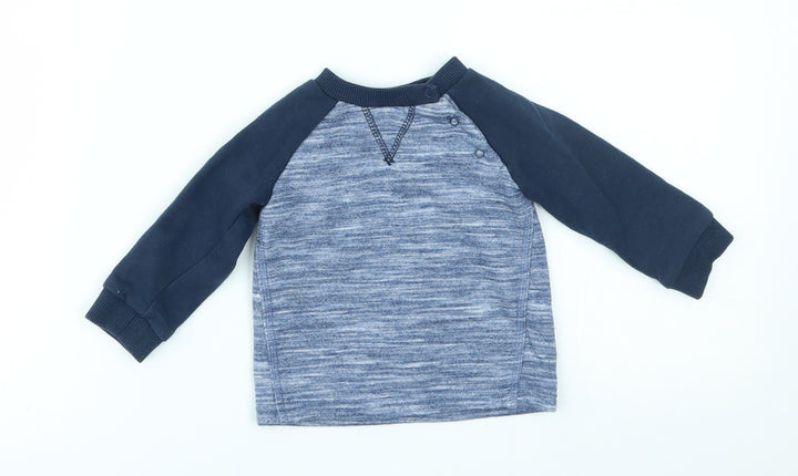 F&F Baby Blue Pullover Jumper Size 3-6 Months