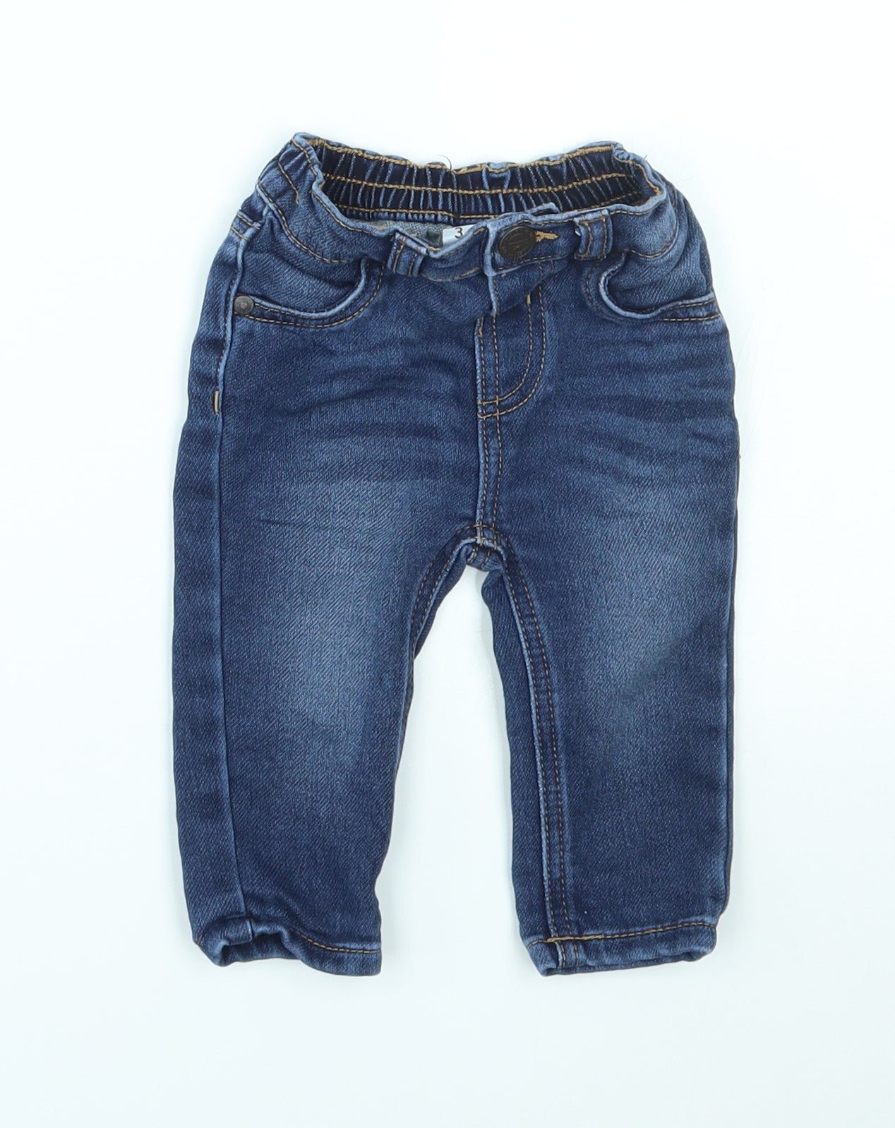 George Baby Blue    Jeans Size 3-6 Months