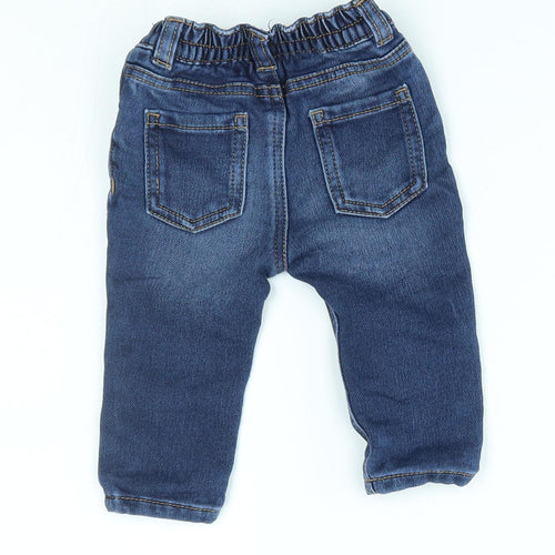 George Baby Blue    Jeans Size 3-6 Months