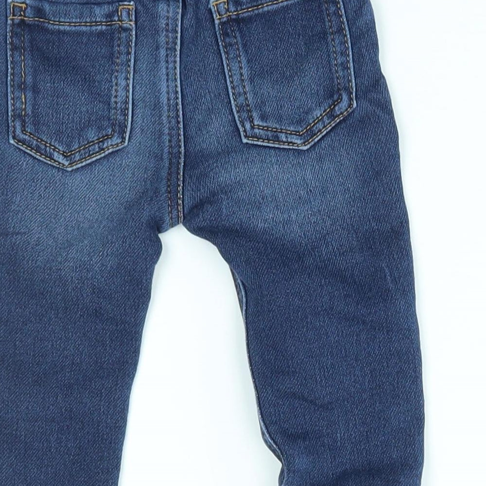 George Baby Blue    Jeans Size 3-6 Months