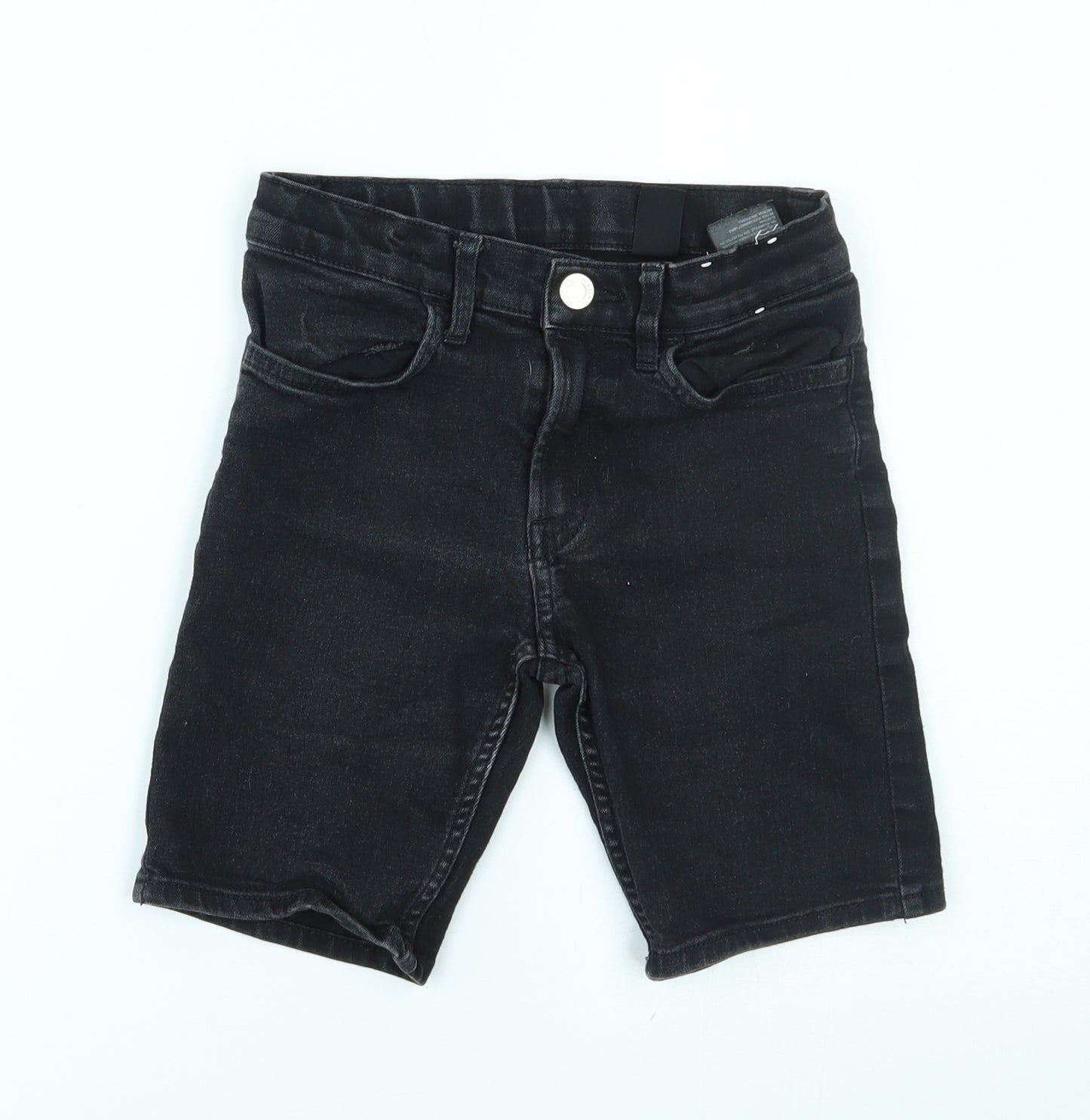 H&M Boys Black   Bermuda Shorts Size 6-7 Years