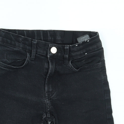 H&M Boys Black   Bermuda Shorts Size 6-7 Years