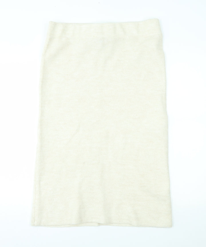 Primark Womens Beige A-Line Skirt Size L - matching 3 part set