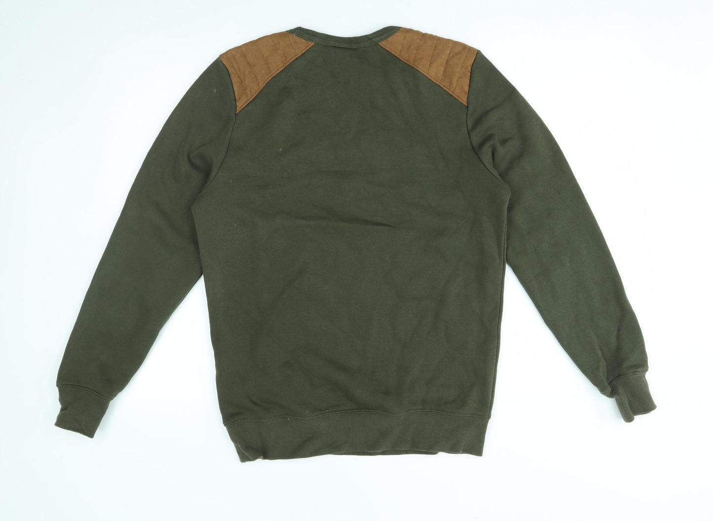 H&M Mens Green   Pullover Jumper Size S