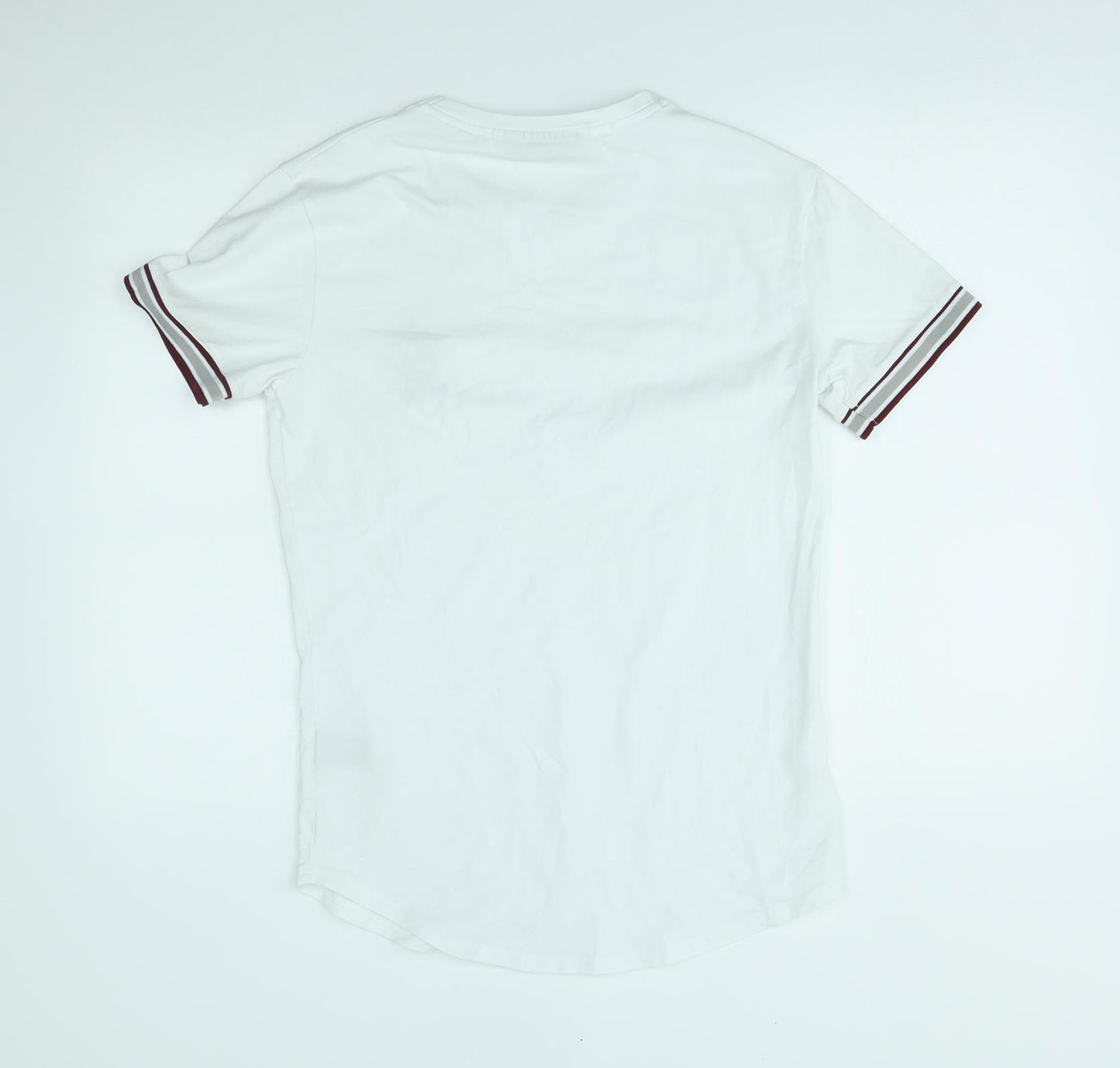 GK Mens White    T-Shirt Size M