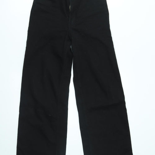 H&M Womens Black   Bootcut Jeans Size 6 L27 in