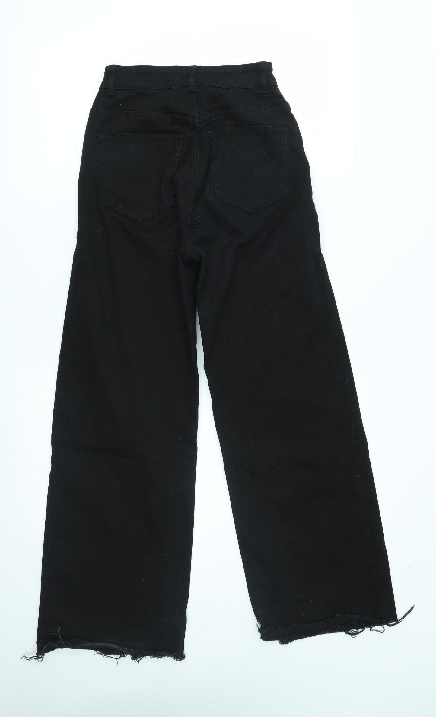 H&M Womens Black   Bootcut Jeans Size 6 L27 in