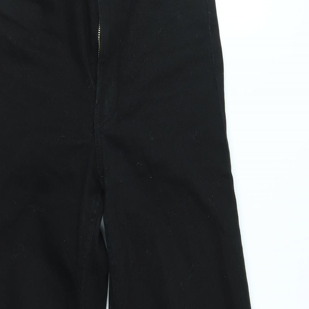 H&M Womens Black   Bootcut Jeans Size 6 L27 in