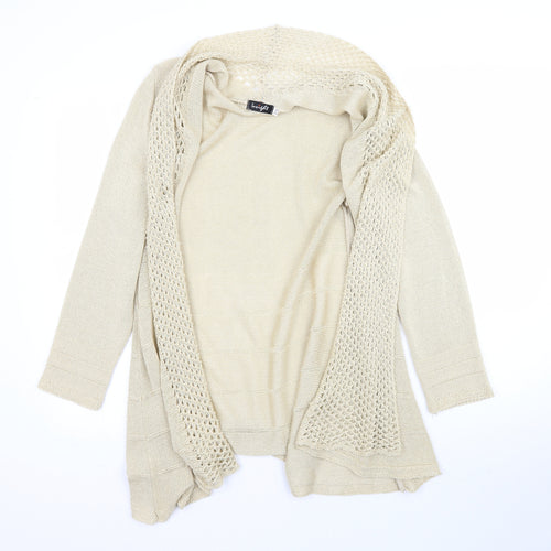 Insight Womens Beige   Cardigan Jumper Size S  - Waterfall