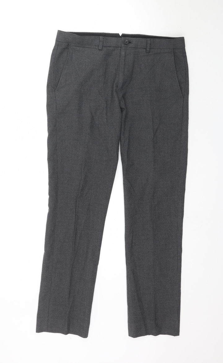 Cedar Wood State Mens Grey Trousers Size 30 L29 in